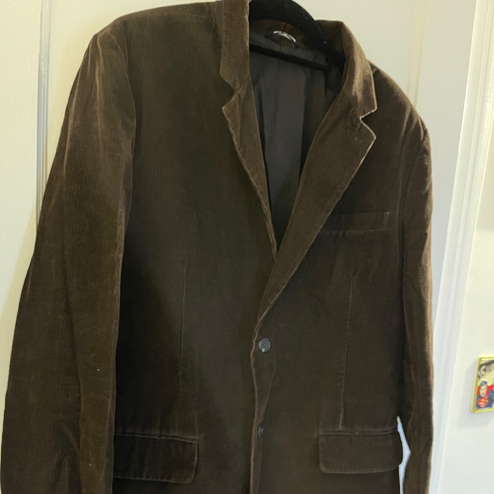 Dark Brown Corduroy Jacket